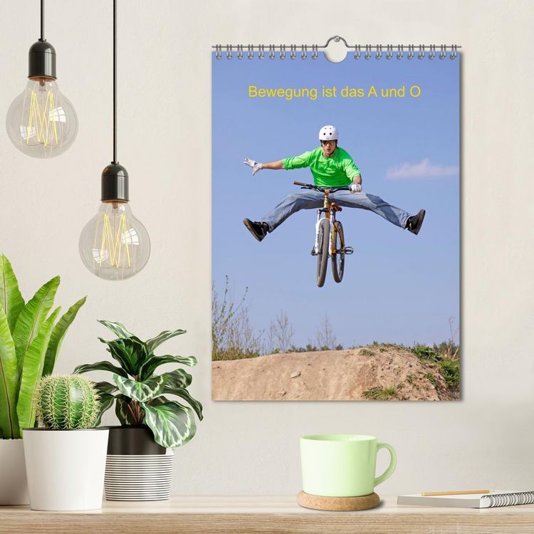 Produktbild: Bewegung ist das A und O (Wandkalender 2026 DIN A4 hoch), CALVENDO Monatskalender