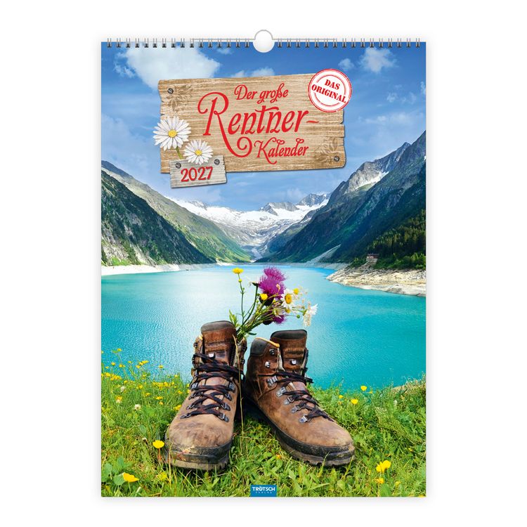 Produktbild: TR&Ouml;TSCH - Gro&szlig;bildkalender Der gro&szlig;e Rentnerkalender 2027