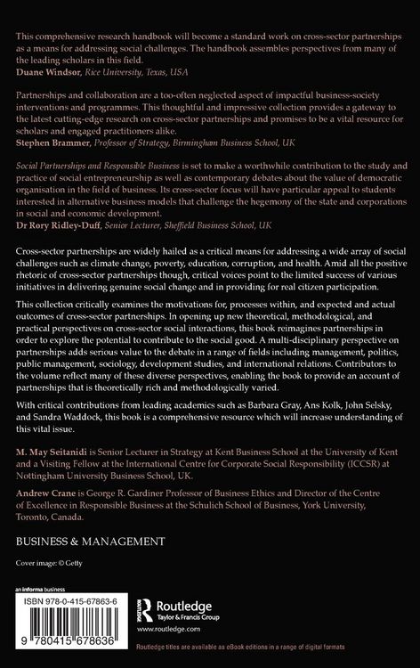 Produktbild: Social Partnerships and Responsible Business