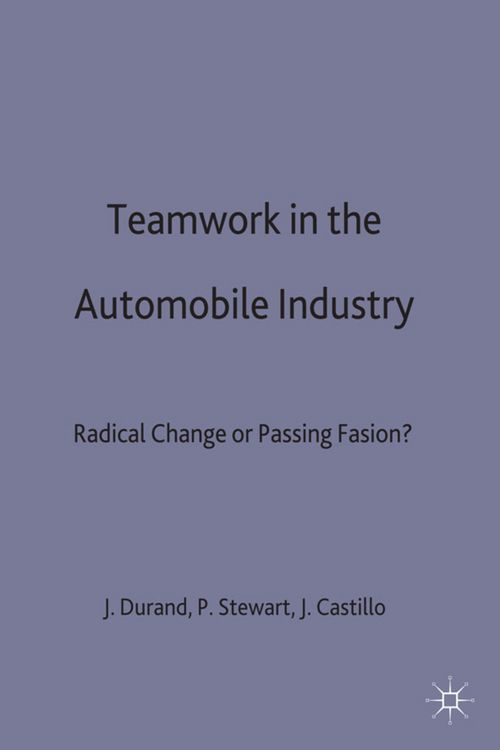 Produktbild: Teamwork in the Automobile Industry