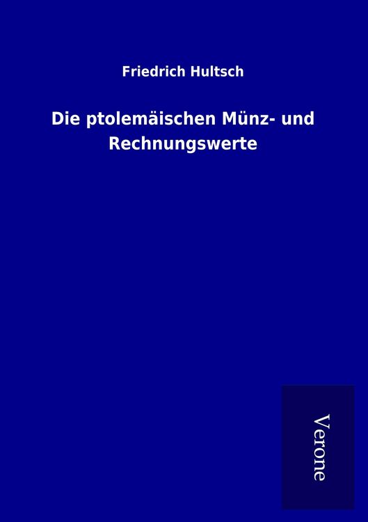 Produktbild: Die ptolem&auml;ischen M&uuml;nz- und Rechnungswerte