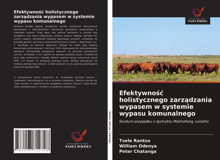 Produktbild: Efektywno&iquest;&iquest; holistycznego zarz&iquest;dzania wypasem w systemie wypasu komunalnego