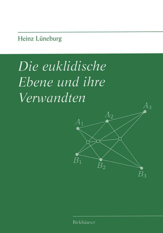 Produktbild: Die euklidische Ebene und ihre Verwandten