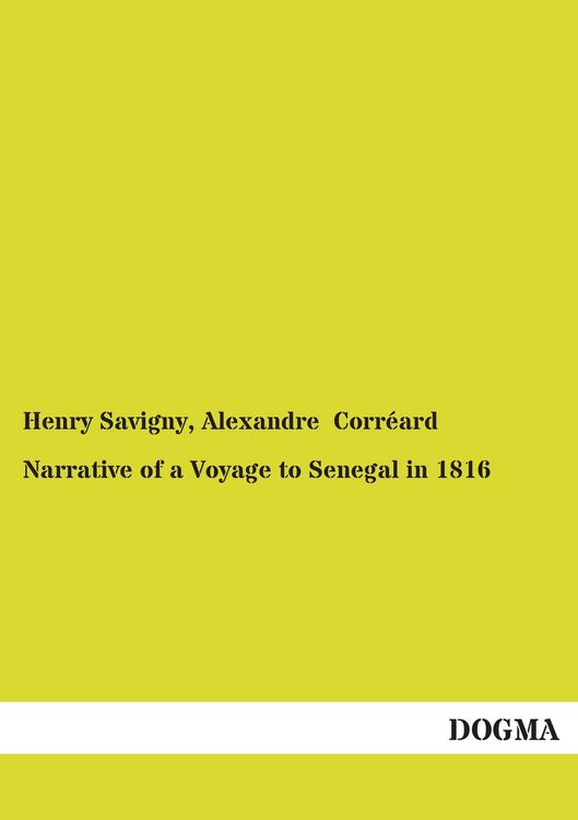 Produktbild: Narrative of a Voyage to Senegal in 1816