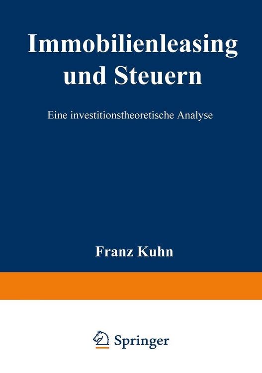 Produktbild: Immobilienleasing und Steuern