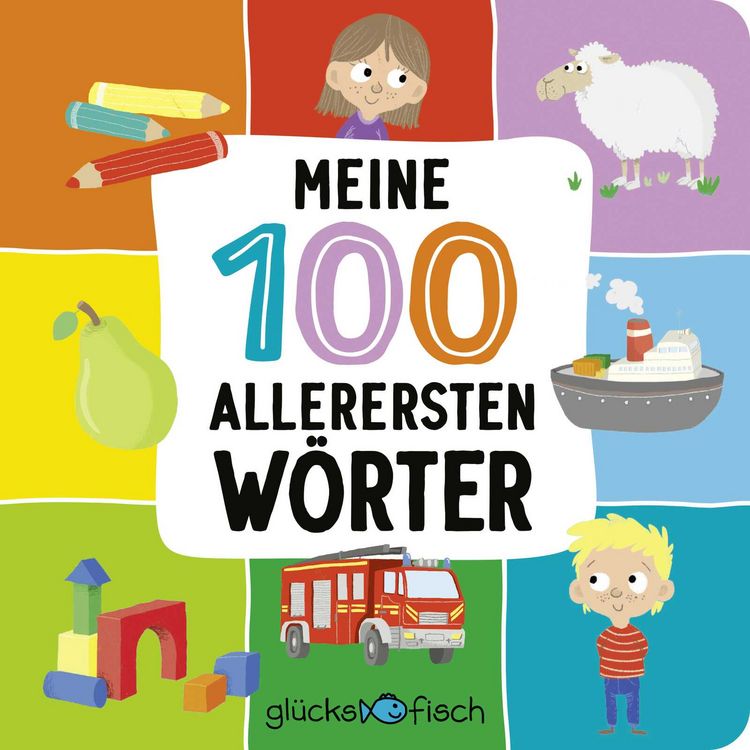 Produktbild: Gl&uuml;cksfisch: Meine 100 allerersten W&ouml;rter
