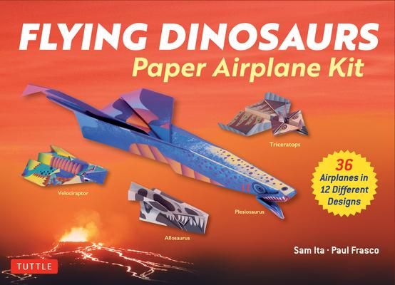 Produktbild: Flying Dinosaurs Paper Airplane Kit