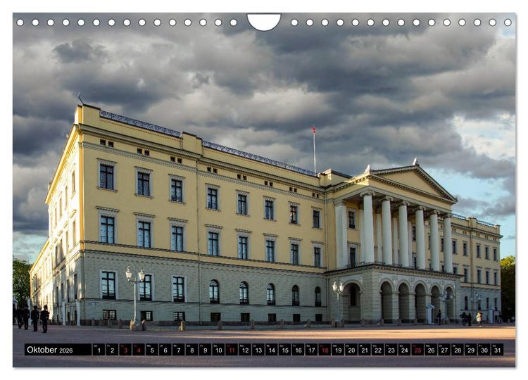 Produktbild: Oslo Impressionen (Wandkalender 2026 DIN A4 quer), CALVENDO Monatskalender