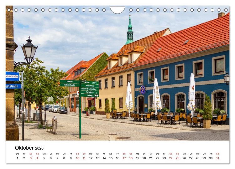 Produktbild: GROSSENHAIN 2026 (Wandkalender 2026 DIN A4 quer), CALVENDO Monatskalender