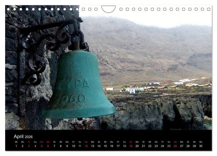 Produktbild: Insel El Hierro - Perle der Kanaren (Wandkalender 2026 DIN A4 quer), CALVENDO Monatskalender