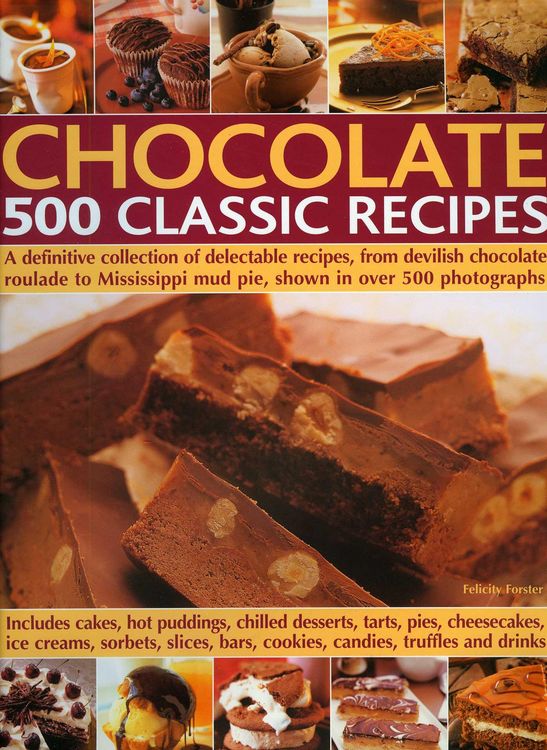 Produktbild: Chocolate 500 Classic Recipes