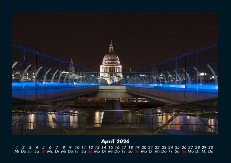 Produktbild: St&auml;dte der Welt 2026 Fotokalender DIN A4