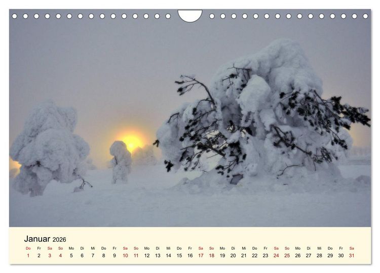 Produktbild: Lichtstimmungen des Nordens (Wandkalender 2026 DIN A4 quer), CALVENDO Monatskalender