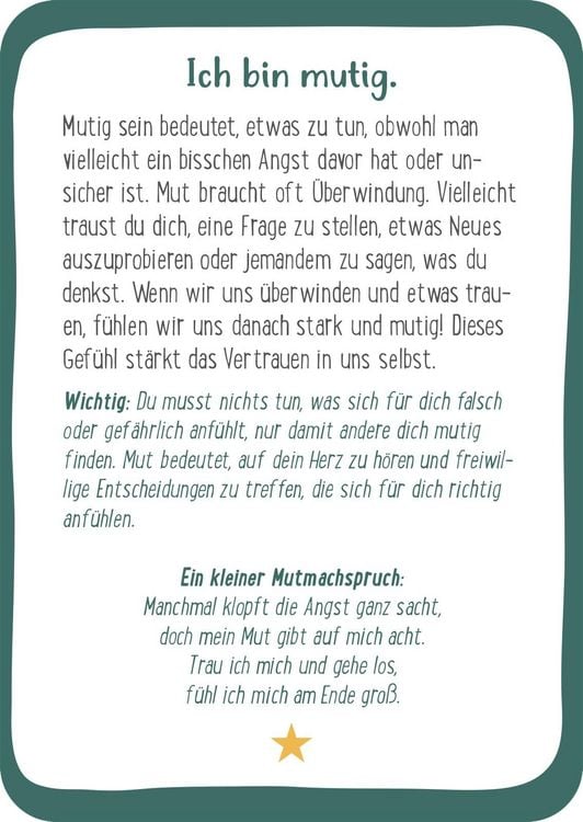 Produktbild: Herz- und Mutmachkarten
