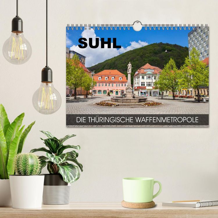 Produktbild: Suhl - die th&uuml;ringische Waffenmetropole (Wandkalender 2026 DIN A4 quer), CALVENDO Monatskalender
