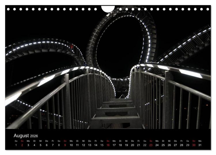 Produktbild: Industriekultur Ruhrgebiet (Wandkalender 2026 DIN A4 quer), CALVENDO Monatskalender