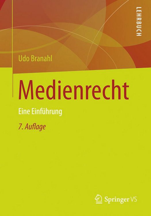 Produktbild: Medienrecht