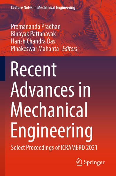 Produktbild: Recent Advances in Mechanical Engineering