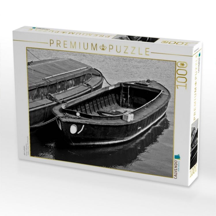 Produktbild: CALVENDO Puzzle alter Lastkahn | 1000 Teile Lege-Gr&ouml;&szlig;e 64x48cm Foto-Puzzle f&uuml;r gl&uuml;ckliche Stunden