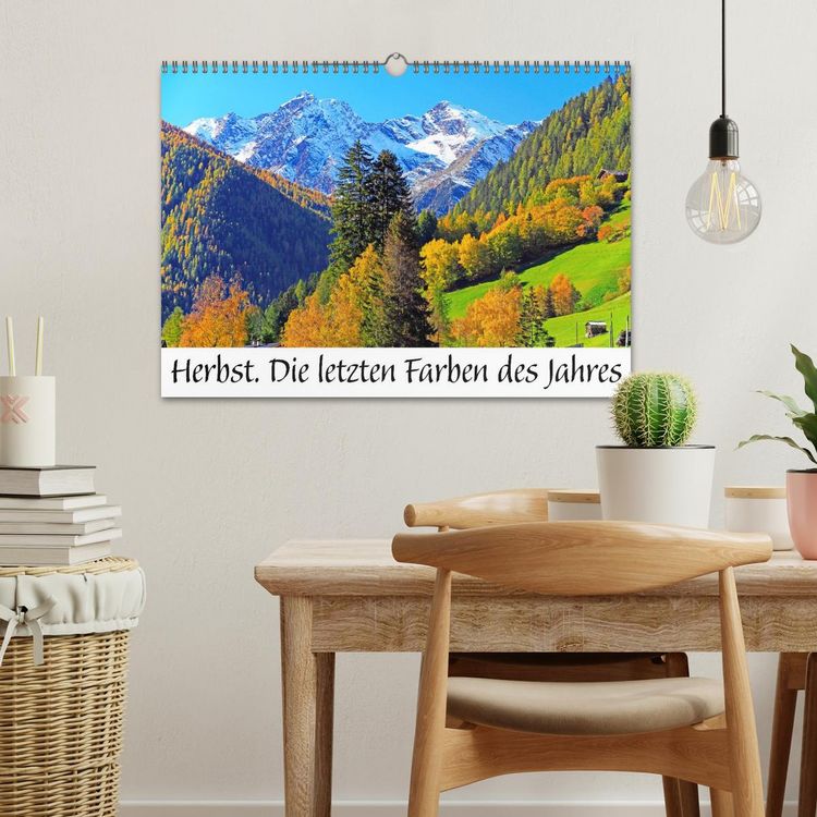 Produktbild: Herbst. Die letzten Farben des Jahres (Wandkalender 2027 DIN A3 quer), CALVENDO Monatskalender