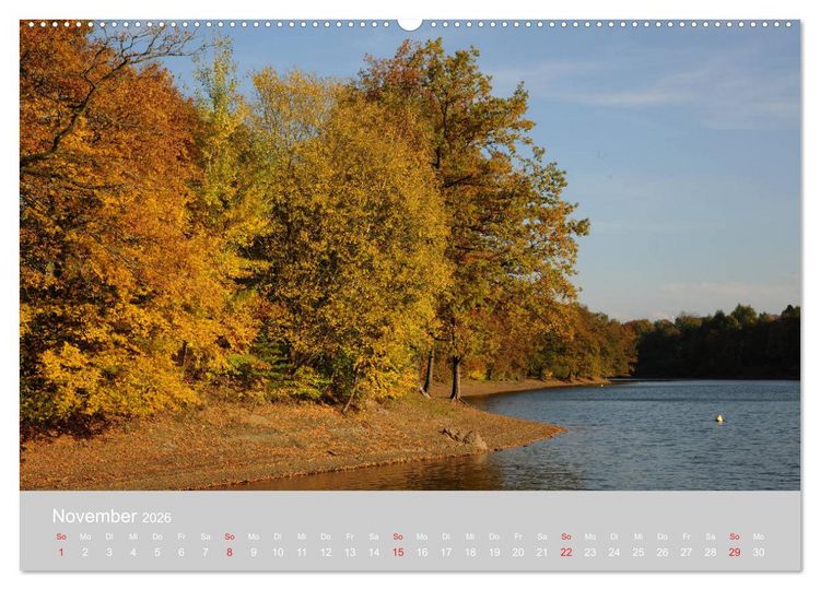 Produktbild: Das Bergische Land - wundersch&ouml;n (hochwertiger Premium Wandkalender 2026 DIN A2 quer), Kunstdruck in Hochglanz