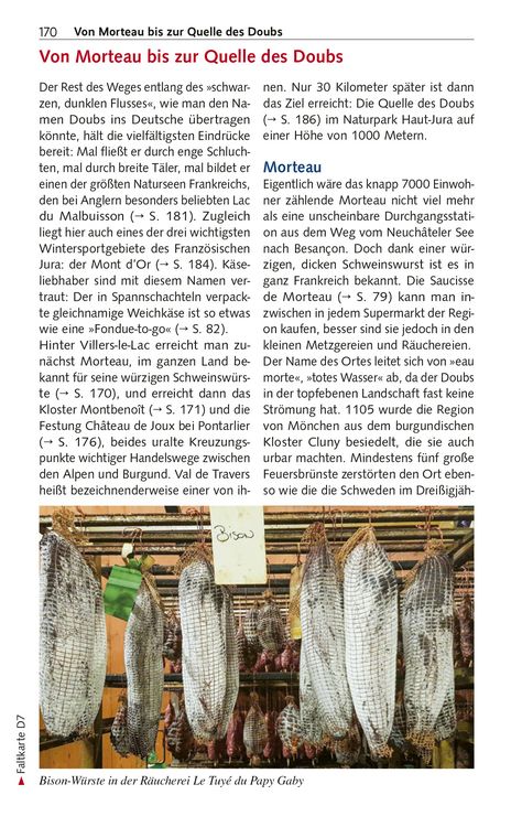 Produktbild: TRESCHER Reiseführer Französischer Jura