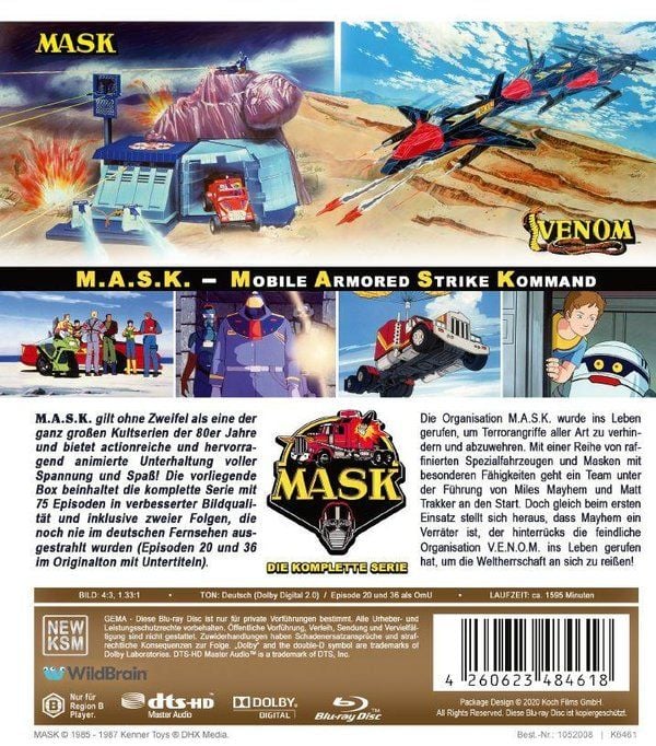 Produktbild: M.A.S.K. - Gesamtedition