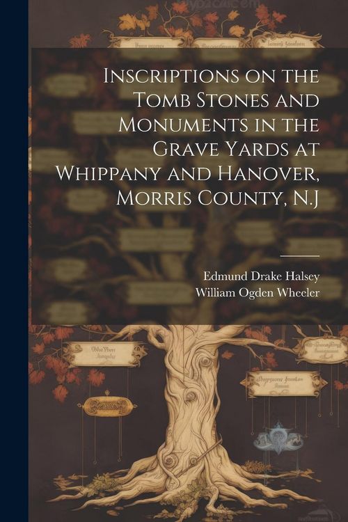 Produktbild: Inscriptions on the Tomb Stones and Monuments in the Grave Yards at Whippany and Hanover, Morris County, N.J