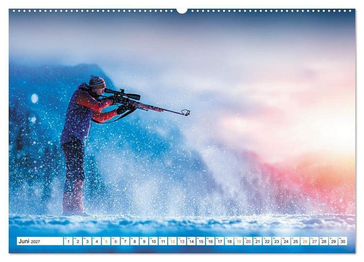 Produktbild: Winterwelten (hochwertiger Premium Wandkalender 2027 DIN A2 quer), Kunstdruck in Hochglanz