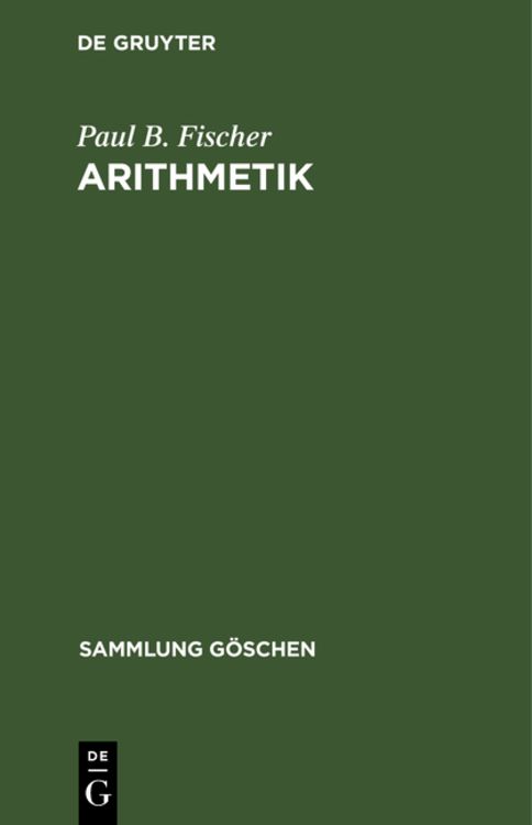 Produktbild: Arithmetik