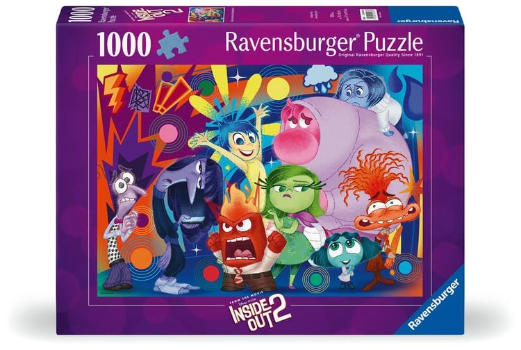 Produktbild: Erwachsenenpuzzle 1000 Teile - Disney / Pixar Alles steht Kopf 2 - Neue Emotionen im Hauptzentrale