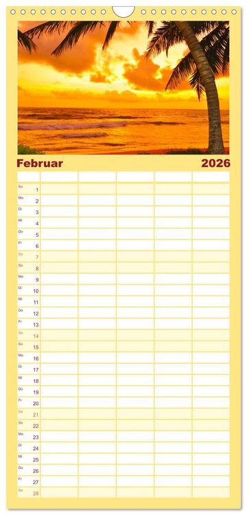 Produktbild: Familienplaner 2026 - Sri Lanka - Eine wahre Perle im Indischen Ozean mit 5 Spalten (Wandkalender, 21 x 45 cm) CALVENDO