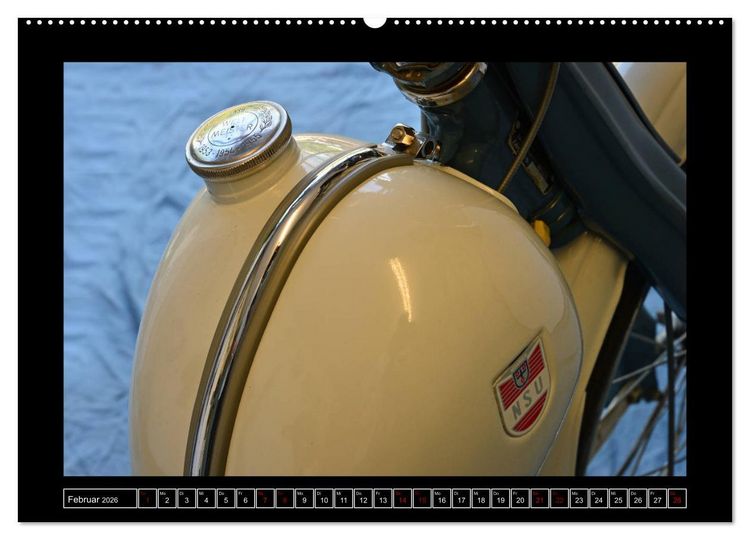 Produktbild: NSU Quickly - Mein Moped (Wandkalender 2026 DIN A2 quer), CALVENDO Monatskalender