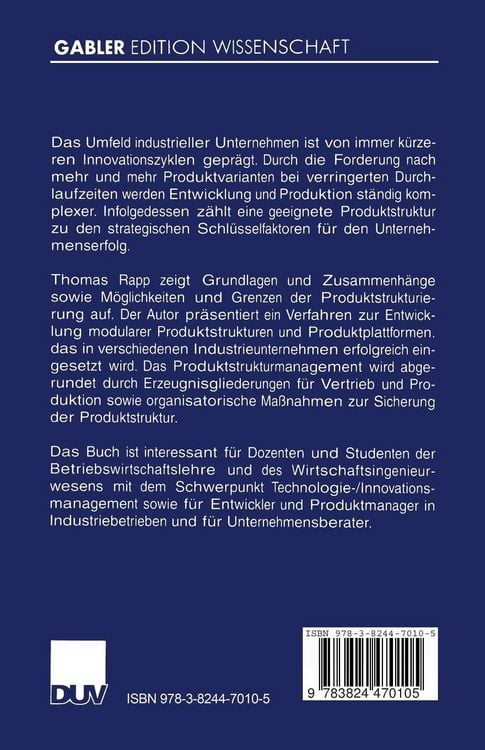 Produktbild: Produktstrukturierung