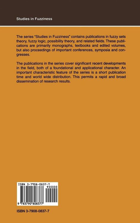 Produktbild: Reliability and Safety Analyses under Fuzziness