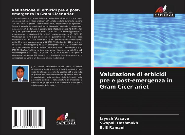 Produktbild: Valutazione di erbicidi pre e post-emergenza in Gram Cicer ariet