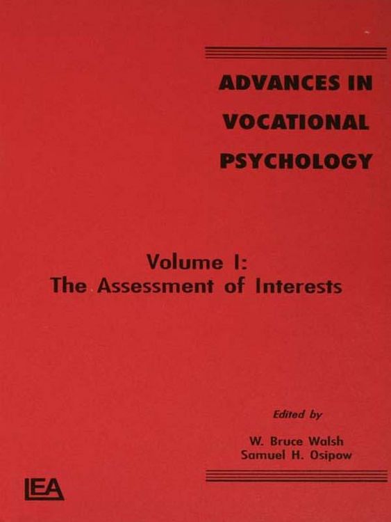 Produktbild: Advances in Vocational Psychology