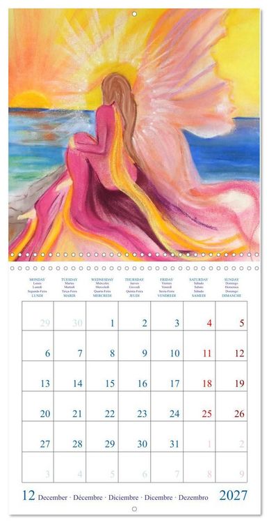 Produktbild: Colorful Fairies (Wall Calendar 2027 12 &times; 12 Inch) CALVENDO 12 Month Wall Calendar