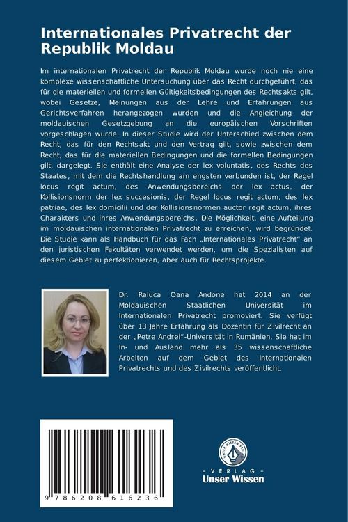 Produktbild: Internationales Privatrecht der Republik Moldau