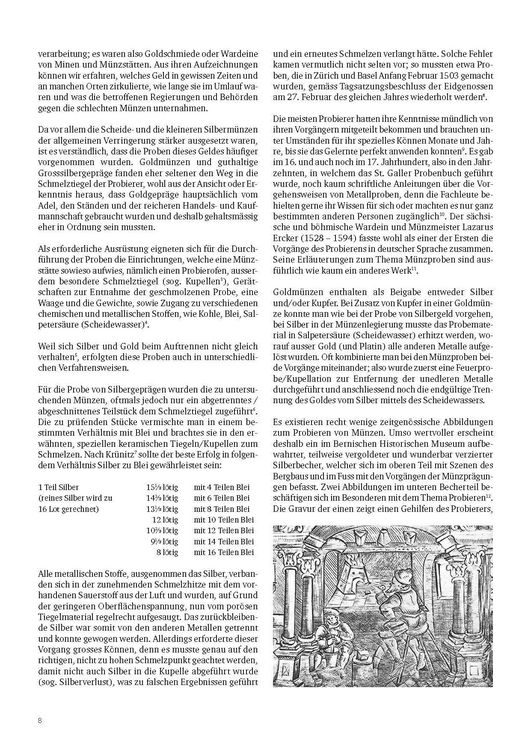 Produktbild: Das Sankt Galler Probenbuch. Aufzeichnungen von M&uuml;nzproben der Stadt St. Gallen von 1617 bis 1695, 1. Auflage 2024
