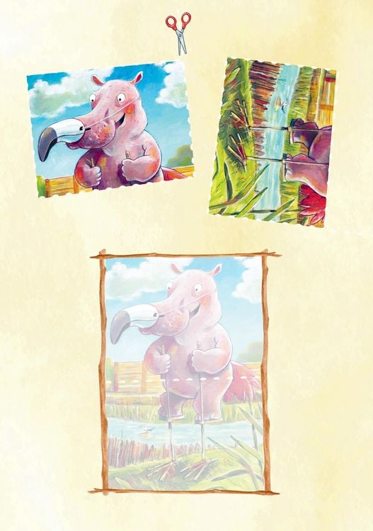 Produktbild: Schneiden und Kleben - im Zoo