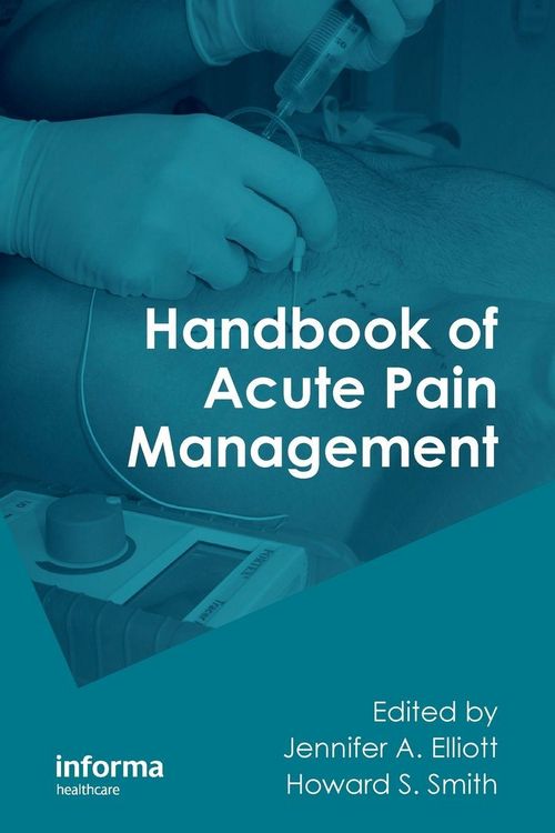 Produktbild: Handbook of Acute Pain Management