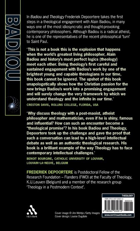 Produktbild: Badiou and Theology