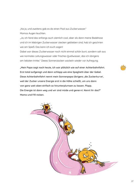 Produktbild: Die N&auml;hrstoffgeschichte. Begeistert Kinder f&uuml;r gem&uuml;siale Superkr&auml;fte!