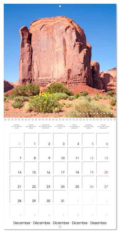 Produktbild: Monument Valley &ndash; Gorgeous Scenic Views (Wall Calendar 2026 12 &times; 12 Inch) CALVENDO 12 Month Wall Calendar