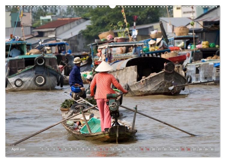 Produktbild: Vietnam - Momente einer Reise (Wandkalender 2026 DIN A2 quer), CALVENDO Monatskalender