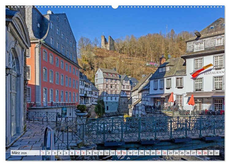 Produktbild: Die Eifel und das Hohe Venn (hochwertiger Premium Wandkalender 2026 DIN A2 quer), Kunstdruck in Hochglanz