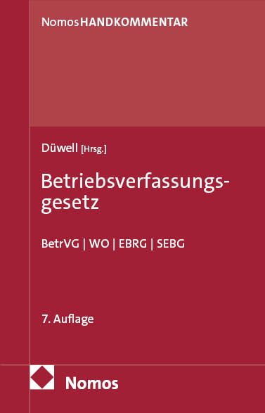 Produktbild: Betriebsverfassungsgesetz