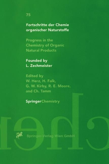 Produktbild: Fortschritte der Chemie organischer Naturstoffe / Progress in the Chemistry of Organic Natural Products