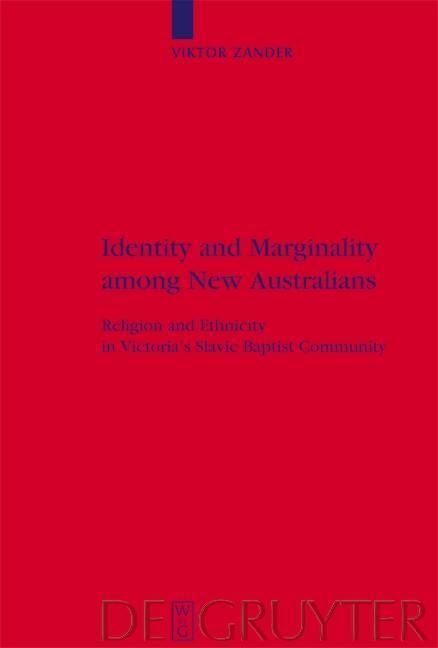 Produktbild: Identity and Marginality among New Australians